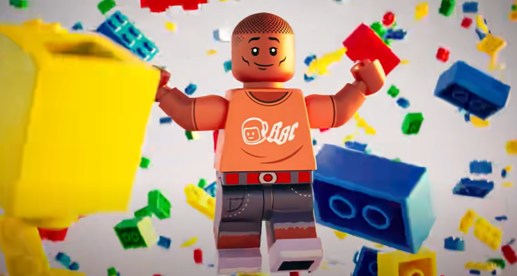 LEGO-tyylinen siluetti